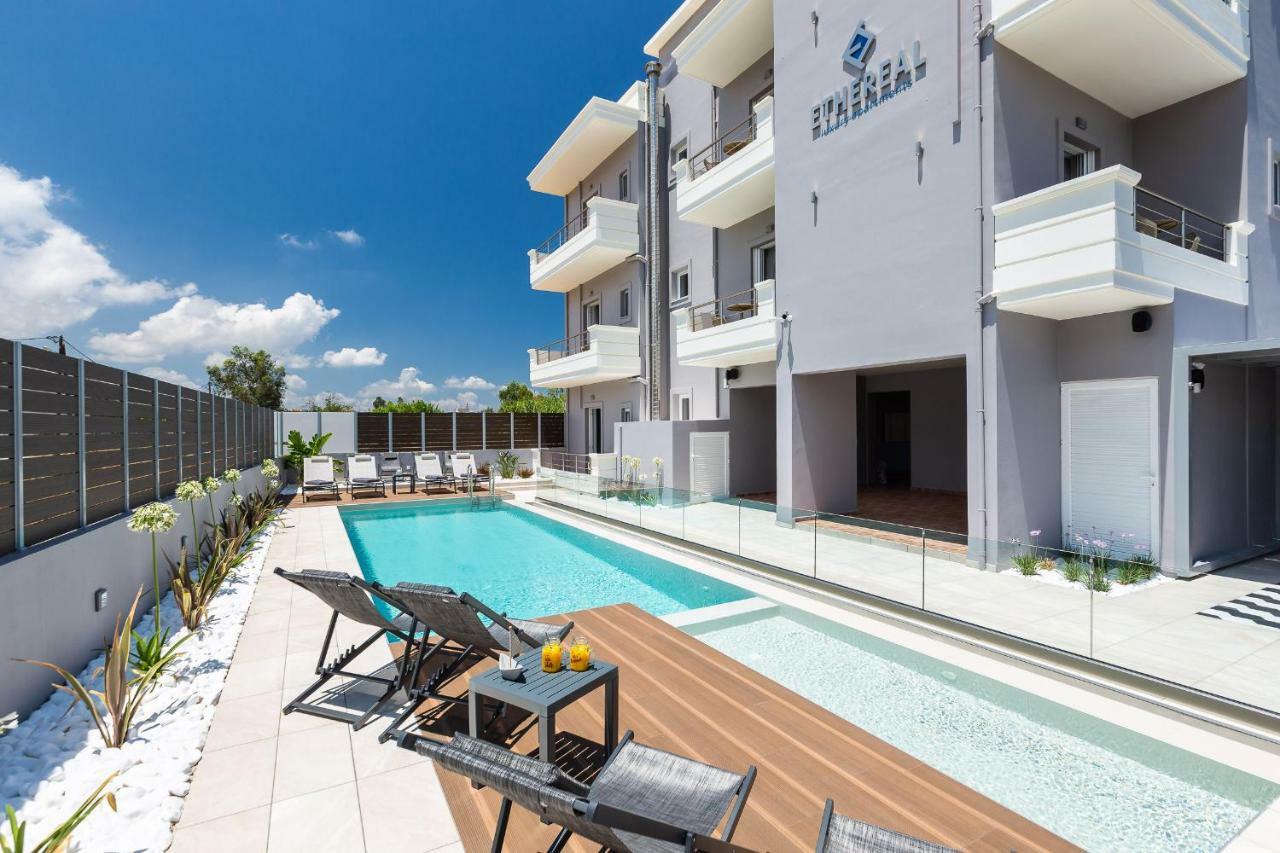 Ethereal Apartments Chania Souda Bagian luar foto
