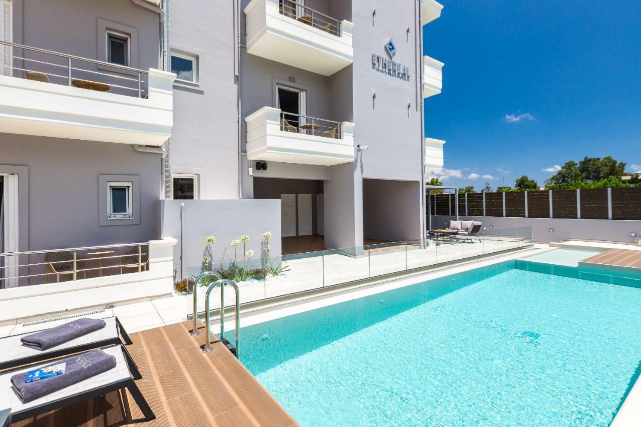 Ethereal Apartments Chania Souda Bagian luar foto